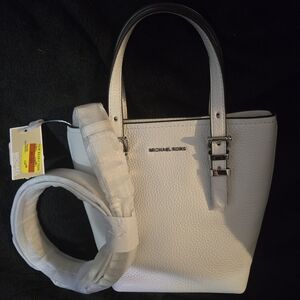 Small Michael Kors White Crossbody